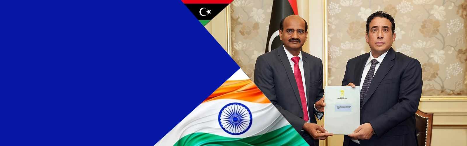 Ambassador Dr. Hifzur Rahman calls on President of the Presidential Council of the State of Libya Dr. Mohamed Yunis Al Menfi on 17 January 2...