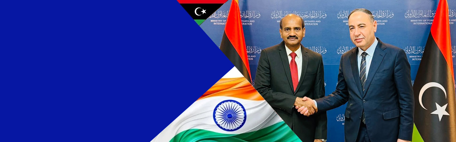 Ambassador Dr. Hifzur Rahman meets H.E. Taher Al Baour, Minister in-charge of Foreign Affairs and International Cooperation, Govt of Nationa...
